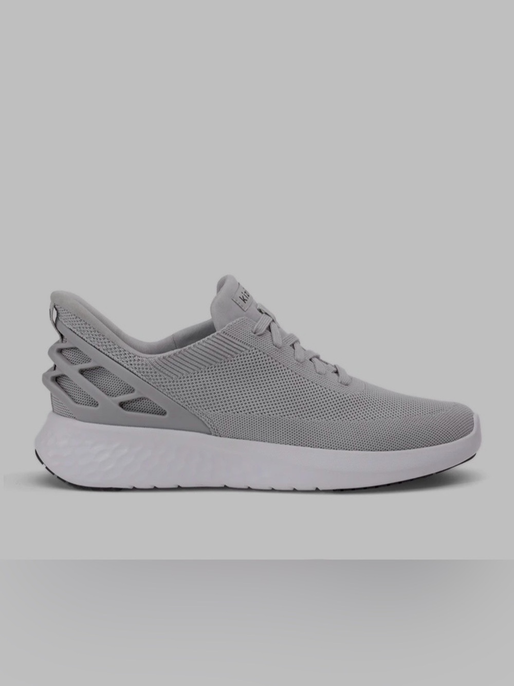 Kizik Athens Gray Sneaker Handsfree Slip On Men 8.5 W Women 10W
